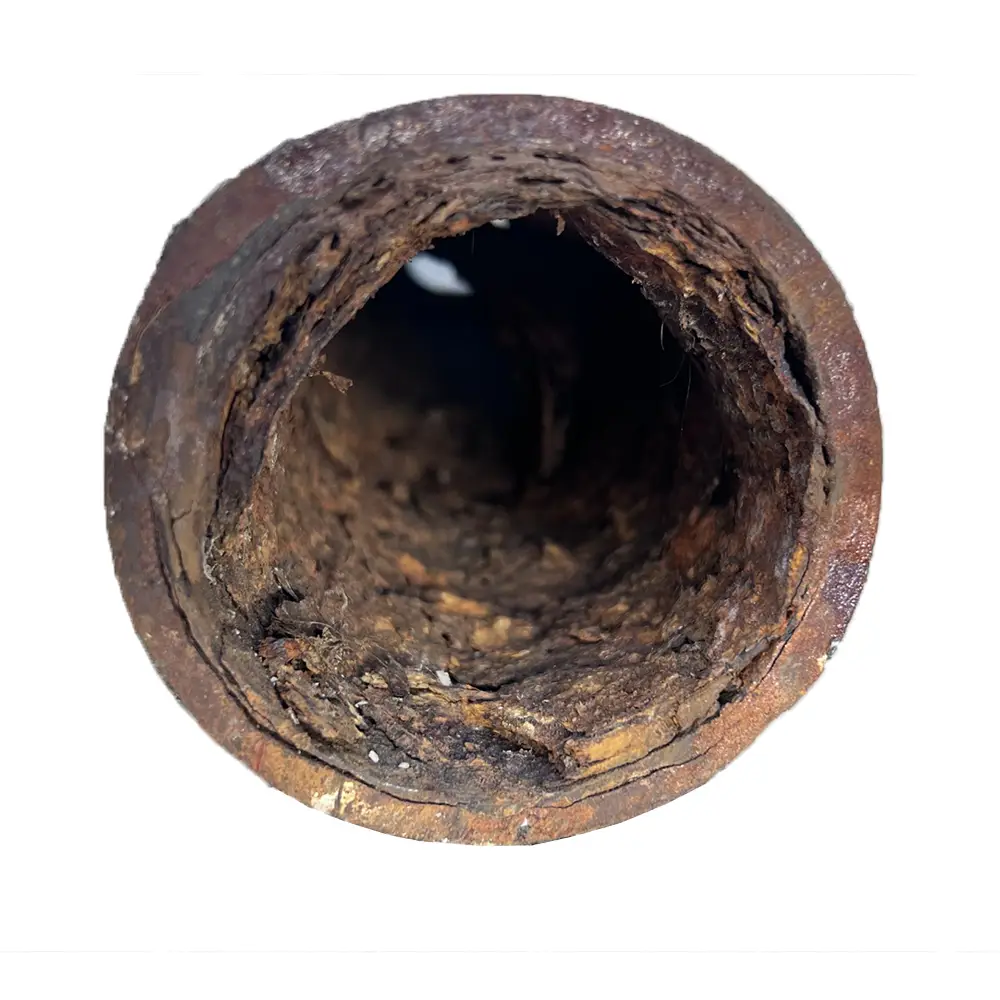 corroded steel pipe
